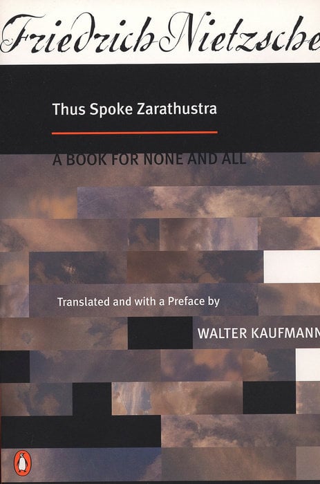 Book cover of Thus Spoke Zarathustra by Friedrich Nietzsche