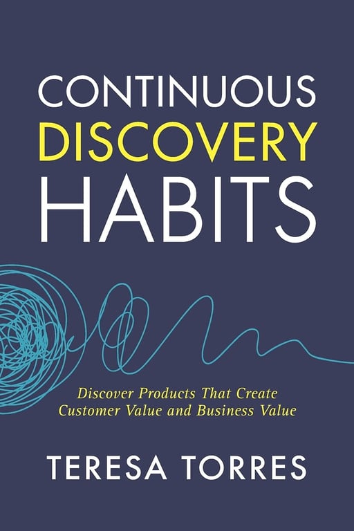 Book cover of Continuous Discovery Habits by Teresa Torres