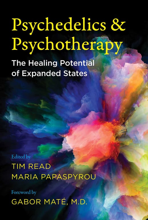 Book cover of Psychedelics and Psychotherapy by Tim Read