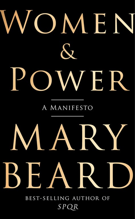 Book cover of Women and Power by Mary Beard