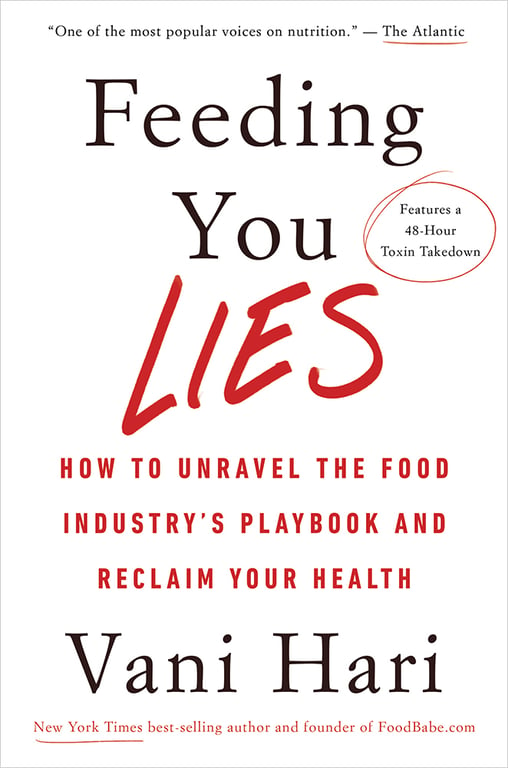 Book cover of Feeding You Lies by Vani Hari