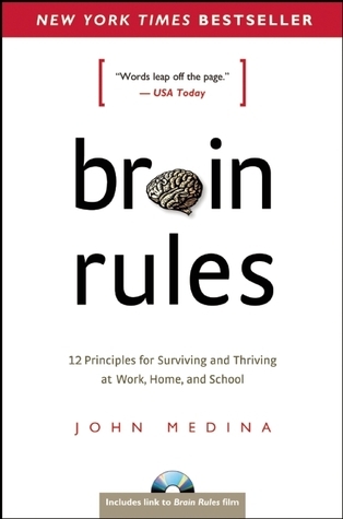 Book cover of Brain Rules by John Medina