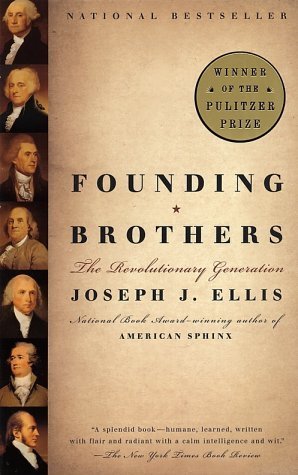 Book cover of Founding Brothers by Joseph J. Ellis