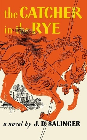 Book cover of The Catcher in the Rye by J.D. Salinger