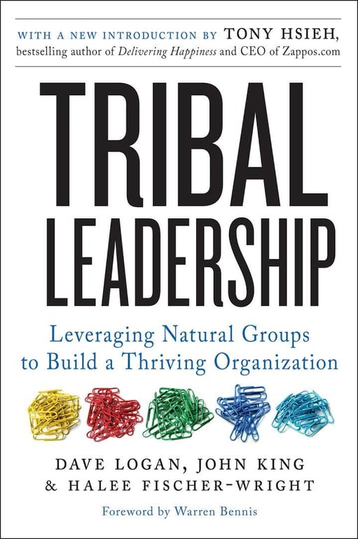 Book cover of Tribal Leadership by Dave Logan