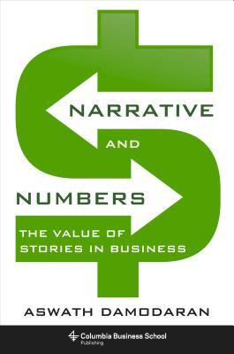 Book cover of Narrative and Numbers by Aswath Damodaran