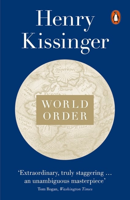 Book cover of World Order by Henry Kissinger