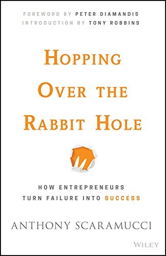 Book cover of Hopping over the Rabbit Hole by Anthony Scaramucci