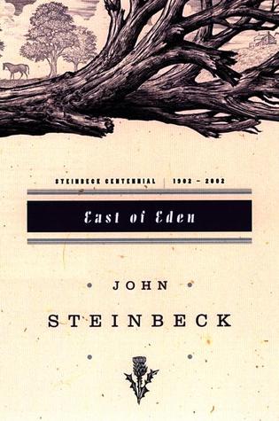 Book cover of East of Eden by John Steinbeck