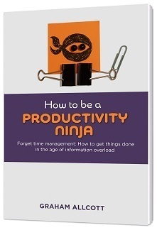 Book cover of How to Be a Productivity Ninja by Graham Allcott