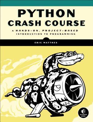 Book cover of Python Crash Course by Eric Matthes