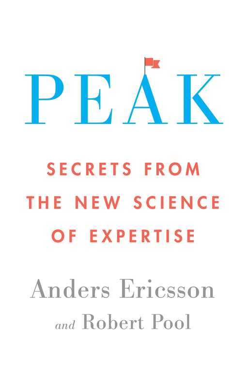 Book cover of Peak by Anders Ericsson