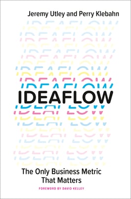 Book cover of Ideaflow by Jeremy Utley