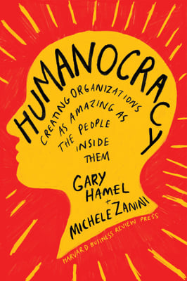 Book cover of Humanocracy by Michele Zanini