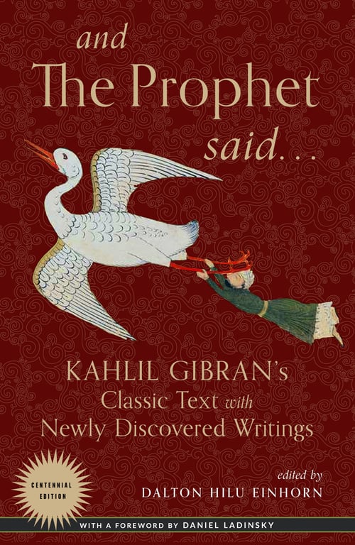 Book cover of The Prophet by Kahlil Gibran