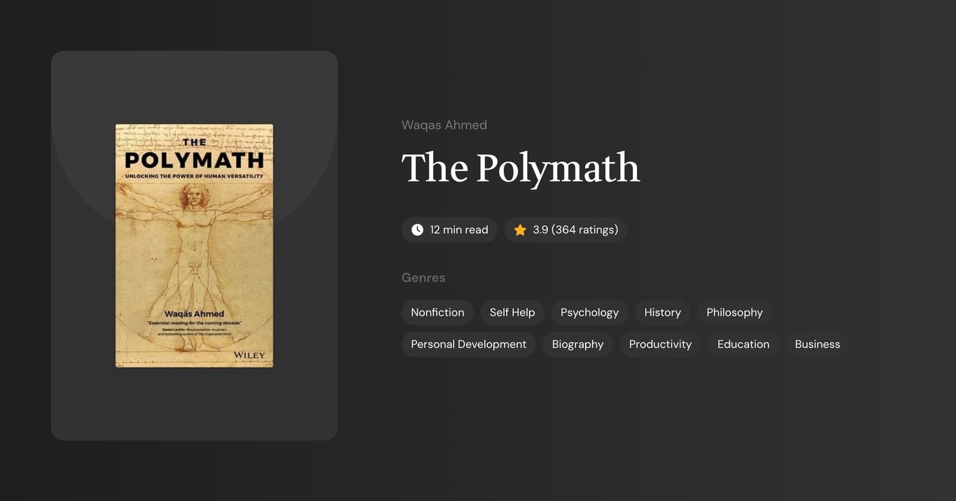 The Polymath Book Summary