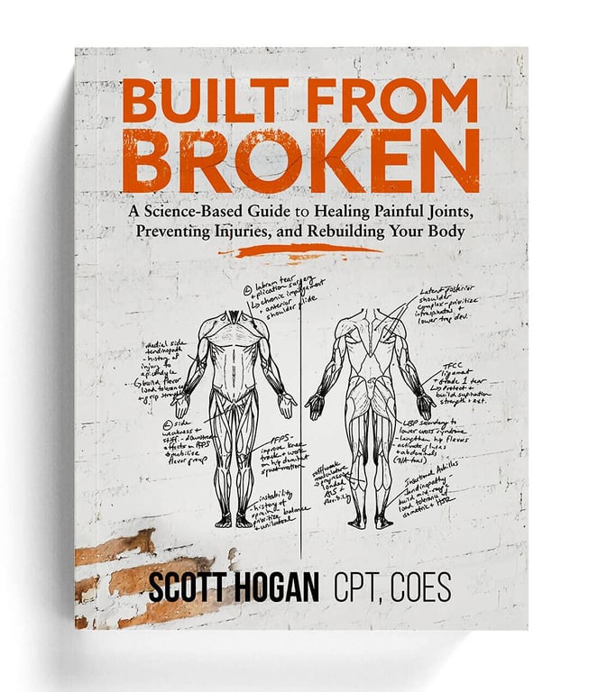 Book cover of Built from Broken by Scott H. Hogan