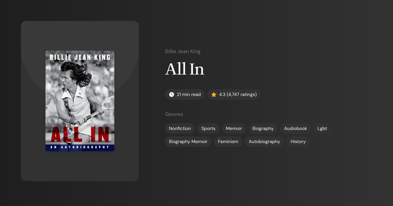 All In Book Summary