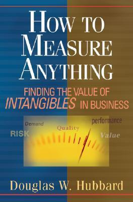 Book cover of How to Measure Anything by Douglas W. Hubbard