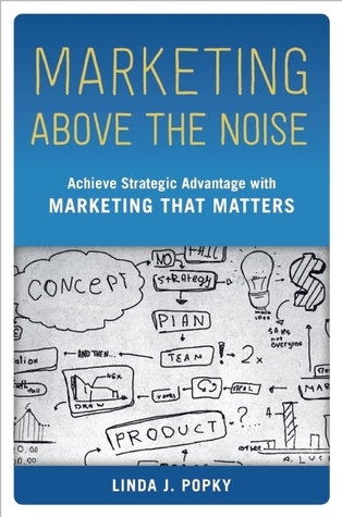 Book cover of Marketing Above the Noise by Linda J. Popky