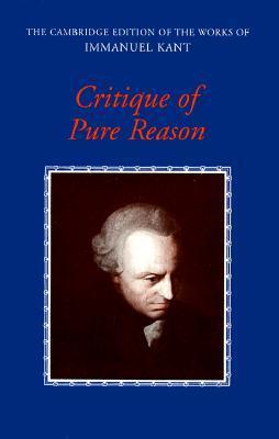 Book cover of Critique of Pure Reason by Immanuel Kant