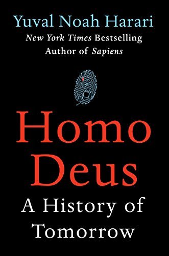 Book cover of Homo Deus by Yuval Noah Harari