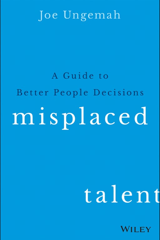 Book cover of Misplaced Talent by Joe Ungemah