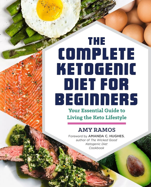 Book cover of The Complete Ketogenic Diet for Beginners by Amy Ramos