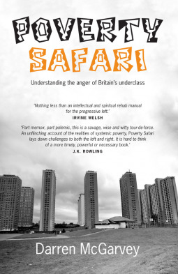 Book cover of Poverty Safari by Darren McGarvey