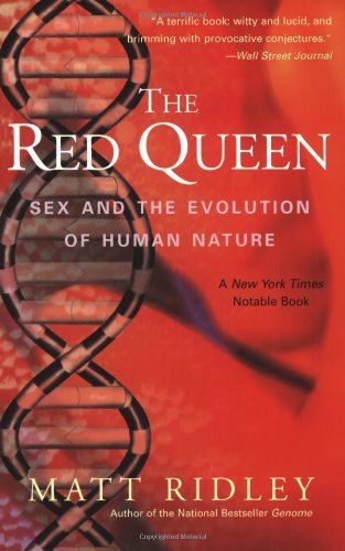 Book cover of The Red Queen by Matt Ridley