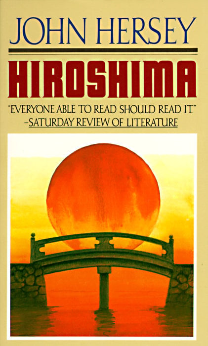 Book cover of Hiroshima by John Hersey