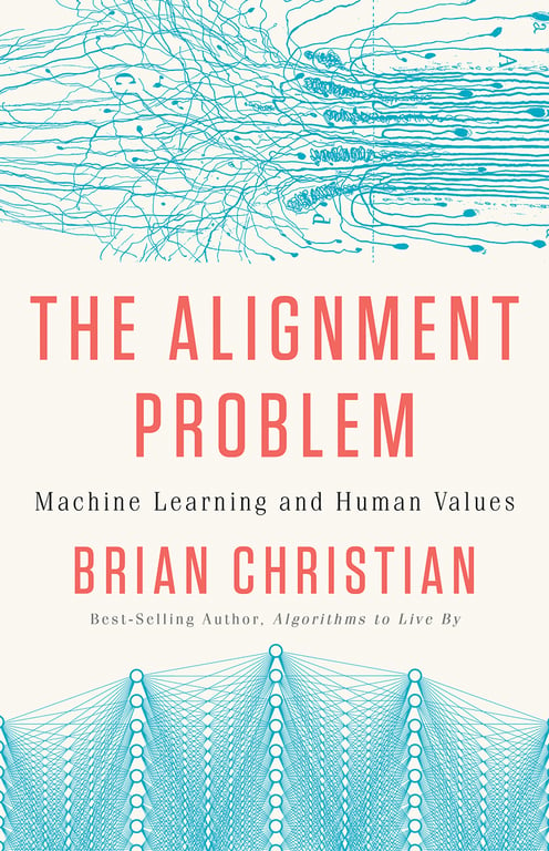 Book cover of The Alignment Problem by Brian Christian