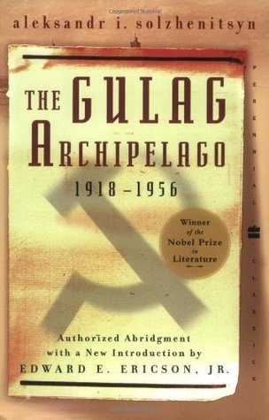 Book cover of The Gulag Archipelago 1918-1956 by Aleksandr Solzhenitsyn