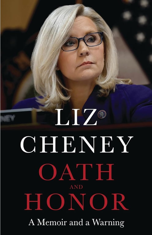 Book cover of Oath and Honor by Liz Cheney