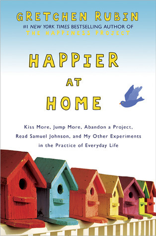 Book cover of Happier at Home by Gretchen Rubin