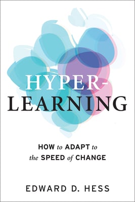 Book cover of Hyper-Learning by Edward D. Hess