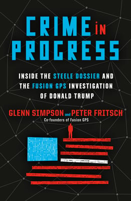 Book cover of Crime in Progress by Glenn Simpson