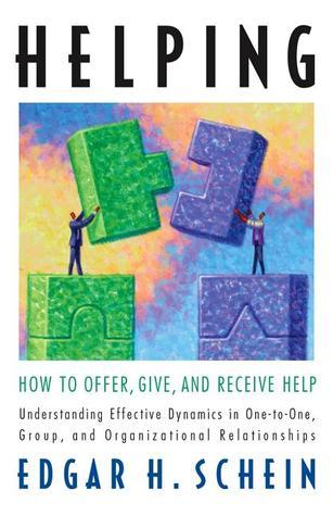 Book cover of Helping by Edgar H. Schein