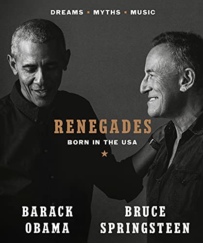 Book cover of Renegades by Bruce Springsteen