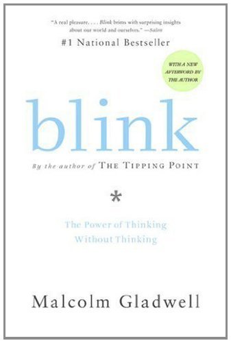 Book cover of Blink by Malcolm Gladwell