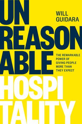 Book cover of Unreasonable Hospitality by Will Guidara