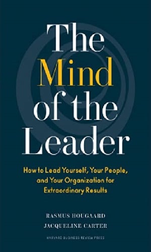 Book cover of The Mind of the Leader by Rasmus Hougaard