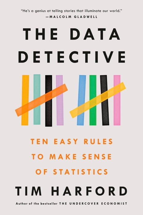 Book cover of The Data Detective by Tim Harford