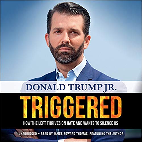 Book cover of Triggered by Donald Trump Jr.