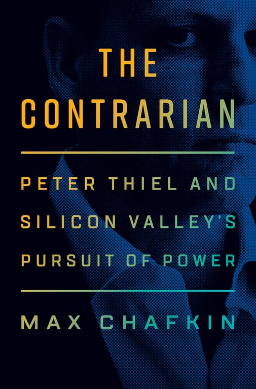 Book cover of The Contrarian by Max Chafkin