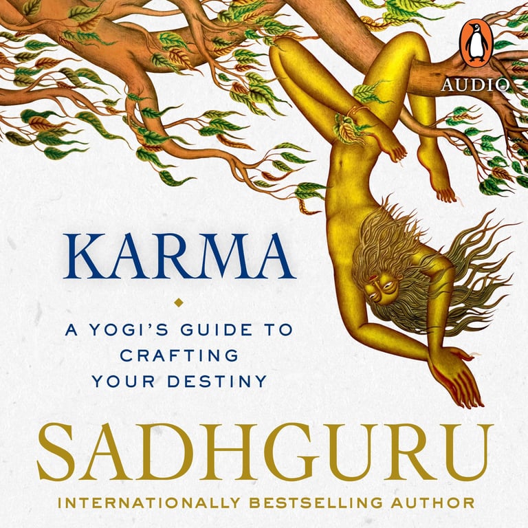 Book cover of Karma by Sadhguru