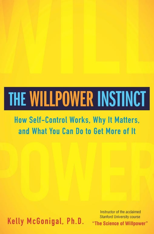 The Willpower Instinct cover