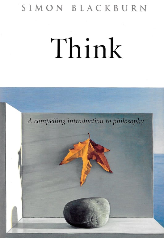 Book cover of Think by Simon Blackburn