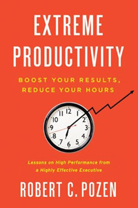 Book cover of Extreme Productivity by Robert C. Pozen