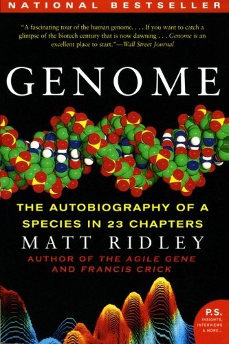 Book cover of Genome by Matt Ridley